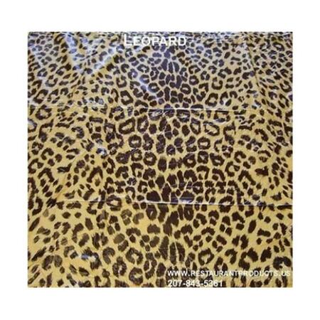 KWIK-COVERS 60 inch ROUND PACKAGED KWIK-COVER LEOPARD 60PK-L